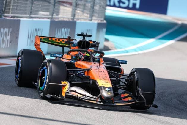 Oscar Piastri McLaren Formula 1 Team 81 , Grand Prix of Miami, Motorsport, Men, Formula 1, Free Practice, 01 05 2026 Miami Florida USA Copyright: xkolbert-press ChristianxKolbertx