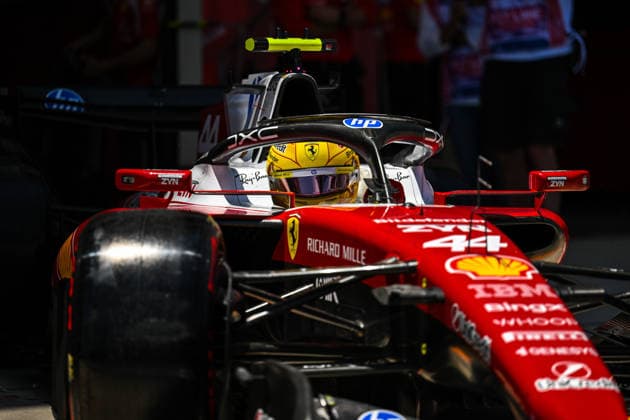F1 - MIAMI GRAND PRIX 2026 44 HAMILTON Lewis (gbr), Scuderia Ferrari SF-26, action during the Formula 1 Miami Grand Prix 2026, 4th round of the 2026 Formula One World Championship, WM, Weltmeisterschaft from May 1 to 3, 2026 on the Miami International Autodrome, in Miami Gardens, USA - Miami GardensUnited States  Copyright: xDPPIx