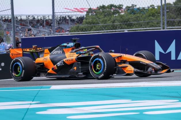 Oscar Piastri McLaren Formula 1 Team 81 , Grand Prix of Miami, Motorsport, Men, Formula 1, Free Practice, 01 05 2026 Miami Florida USA Copyright: xkolbert-press ChristianxKolbertx