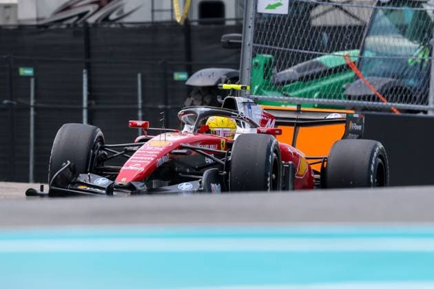 Lewis Hamilton Scuderia Ferrari HP 44 , Grand Prix of Miami, Motorsport, Men, Formula 1, Free Practice, 01 05 2026 Miami Florida USA Copyright: xkolbert-press ChristianxKolbertx