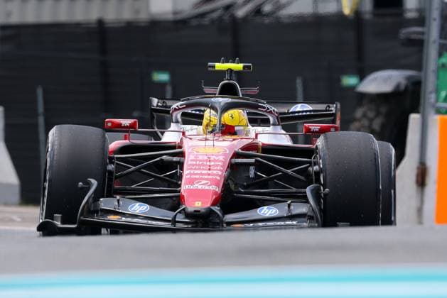 Lewis Hamilton Scuderia Ferrari HP 44 , Grand Prix of Miami, Motorsport, Men, Formula 1, Free Practice, 01 05 2026 Miami Florida USA Copyright: xkolbert-press ChristianxKolbertx