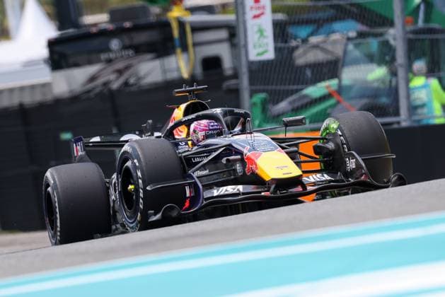 Max Verstappen Oracle Red Bull Racing 3 , Grand Prix of Miami, Motorsport, Men, Formula 1, Free Practice, 01 05 2026 Miami Florida USA Copyright: xkolbert-press ChristianxKolbertx