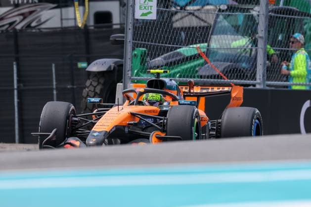 Lando Norris McLaren Formula 1 Team 1 , Grand Prix of Miami, Motorsport, Men, Formula 1, Free Practice, 01 05 2026 Miami Florida USA Copyright: xkolbert-press ChristianxKolbertx