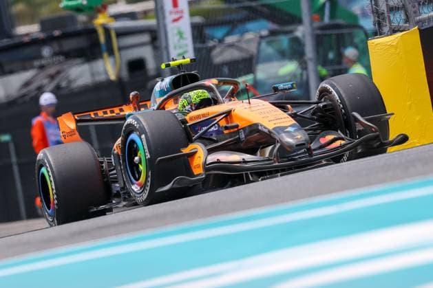 Lando Norris McLaren Formula 1 Team 1 , Grand Prix of Miami, Motorsport, Men, Formula 1, Free Practice, 01 05 2026 Miami Florida USA Copyright: xkolbert-press ChristianxKolbertx