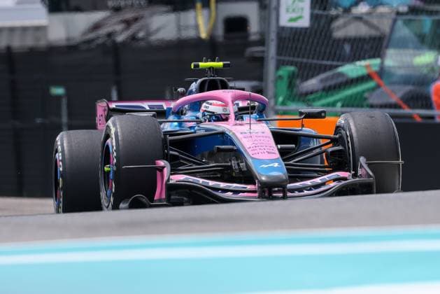 Franco Colapinto BWT Alpine 43 , Grand Prix of Miami, Motorsport, Men, Formula 1, Free Practice, 01 05 2026 Miami Florida USA Copyright: xkolbert-press ChristianxKolbertx