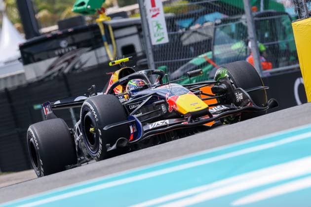 Isack Hadjar Oracle Red Bull Racing 6 , Grand Prix of Miami, Motorsport, Men, Formula 1, Free Practice, 01 05 2026 Miami Florida USA Copyright: xkolbert-press ChristianxKolbertx