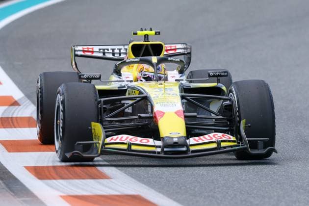 Liam Lawson Visa Cash App RB 30 , Grand Prix of Miami, Motorsport, Men, Formula 1, Free Practice, 01 05 2026 Miami Florida USA Copyright: xkolbert-press ChristianxKolbertx