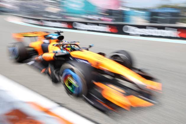 Oscar Piastri McLaren Formula 1 Team 81 , Grand Prix of Miami, Motorsport, Men, Formula 1, Free Practice, 01 05 2026 Miami Florida USA Copyright: xkolbert-press ChristianxKolbertx