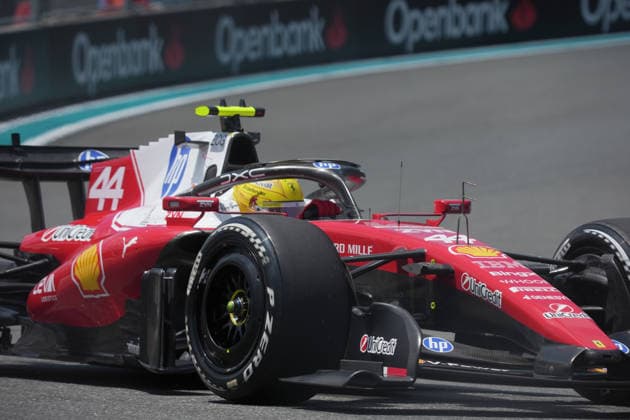 Formula 1 Crypto com Miami Grand Prix 2026 01 05 2026, Miami International Autodrome, Miami, Formula 1 Crypto com Miami Grand Prix 2026 ,in the picture Lewis Hamilton GBR , Scuderia Ferrari HP nordphotoxGmbHx xBratic nph00250