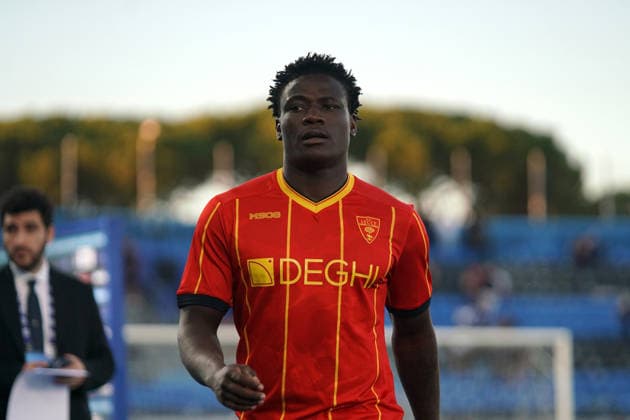 Lecce s Lameck Banda during the Serie A soccer match between Pisa and Lecce at the Cetilar Arena Romeo Anconetani Stadium in Pisa; Center West Italy;friday May 01 2026 ; Soccer  Copyright: xAlessandroxLaxRocca LaPressex