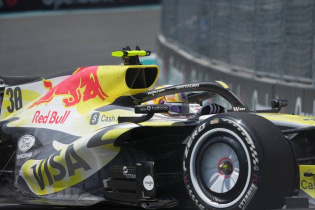 Formula 1 Crypto com Miami Grand Prix 2026 01 05 2026, Miami International Autodrome, Miami, Formula 1 Crypto com Miami Grand Prix 2026 ,pictured Liam Lawson NZL , Visa Cash App Racing Bulls Formula One Team nordphotoxGmbHx xBratic nph00250