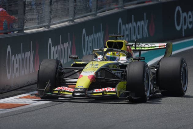 Formula 1 Crypto com Miami Grand Prix 2026 01 05 2026, Miami International Autodrome, Miami, Formula 1 Crypto com Miami Grand Prix 2026 ,in the picture Arvid Lindblad GBR , Visa Cash App Racing Bulls Formula One Team nordphotoxGmbHx xBratic nph00250