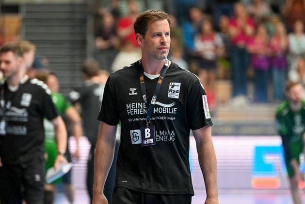 Mark Bult HSG Nordhorn Lingen, Coach HSG Nordhorn Lingen vs Eulen Ludwigshafen, Handball, 2 Bundesliga, Matchday 30, Season 2025 2026, 01 05 2026, HSG Nordhorn Lingen vs Eulen Ludwigshafen, Handball, 2 Bundesliga, Matchday 30, Season 2025 2026, 01 05 2026 Lingen Copyright: xEibner-Pressefoto RobertxGertzenx EP_RGN