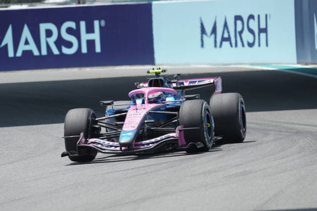 01 05 2026, Miami International Autodrome, Miami, Formula 1 Crypto com Miami Grand Prix 2026 ,in the picture Franco Colapinto ARG , BWT Alpine F1 Team Photo by Hasan Bratic DeFodi Images