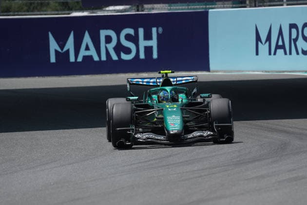01 05 2026, Miami International Autodrome, Miami, Formula 1 Crypto com Miami Grand Prix 2026 ,in the picture Fernando Alonso ESP , Aston Martin Aramco Formula One Team Photo by Hasan Bratic DeFodi Images
