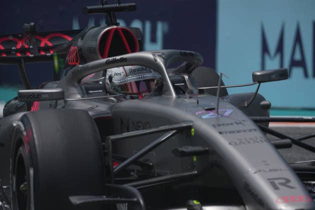01 05 2026, Miami International Autodrome, Miami, Formula 1 Crypto com Miami Grand Prix 2026 ,in the picture Nico Hülkenberg DEU , Audi Revolut F1 Team Photo by Hasan Bratic DeFodi Images