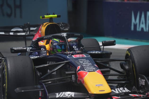 01 05 2026, Miami International Autodrome, Miami, Formula 1 Crypto com Miami Grand Prix 2026 ,in the picture Isack Hadjar FRA , Oracle Red Bull Racing Photo by Hasan Bratic DeFodi Images