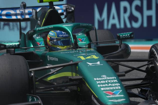 01 05 2026, Miami International Autodrome, Miami, Formula 1 Crypto com Miami Grand Prix 2026 ,in the picture Fernando Alonso ESP , Aston Martin Aramco Formula One Team Photo by Hasan Bratic DeFodi Images