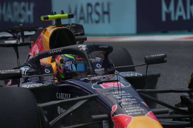 01 05 2026, Miami International Autodrome, Miami, Formula 1 Crypto com Miami Grand Prix 2026 ,in the picture Isack Hadjar FRA , Oracle Red Bull Racing Photo by Hasan Bratic DeFodi Images