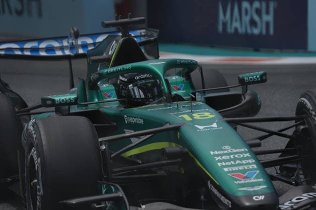 01 05 2026, Miami International Autodrome, Miami, Formula 1 Crypto com Miami Grand Prix 2026 ,in the picture Lance Stroll CAN , Aston Martin Aramco Formula One Team Photo by Hasan Bratic DeFodi Images