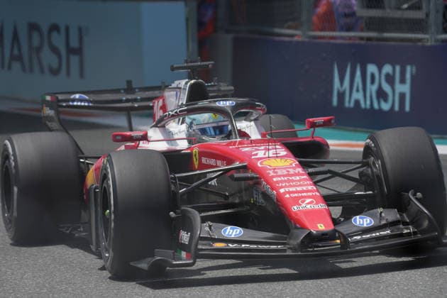 01 05 2026, Miami International Autodrome, Miami, Formula 1 Crypto com Miami Grand Prix 2026 ,in the picture Charles Leclerc MCO , Scuderia Ferrari HP Photo by Hasan Bratic DeFodi Images
