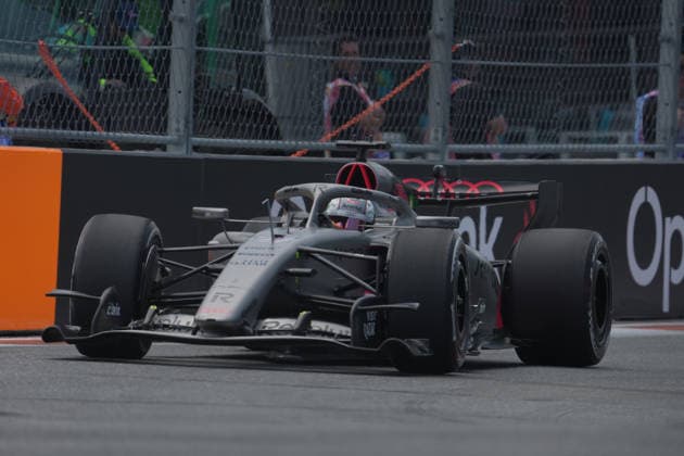 01 05 2026, Miami International Autodrome, Miami, Formula 1 Crypto com Miami Grand Prix 2026 ,in the picture Nico Hülkenberg DEU , Audi Revolut F1 Team Photo by Hasan Bratic DeFodi Images