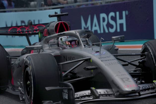 01 05 2026, Miami International Autodrome, Miami, Formula 1 Crypto com Miami Grand Prix 2026 ,in the picture Nico Hülkenberg DEU , Audi Revolut F1 Team Photo by Hasan Bratic DeFodi Images
