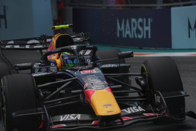 01 05 2026, Miami International Autodrome, Miami, Formula 1 Crypto com Miami Grand Prix 2026 ,in the picture Isack Hadjar FRA , Oracle Red Bull Racing Photo by Hasan Bratic DeFodi Images