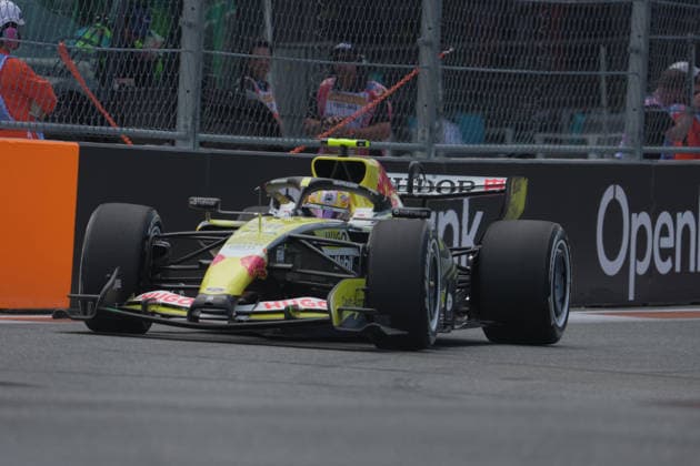 01 05 2026, Miami International Autodrome, Miami, Formula 1 Crypto com Miami Grand Prix 2026 ,in picture Liam Lawson NZL , Visa Cash App Racing Bulls Formula One Team Photo by Hasan Bratic DeFodi Images