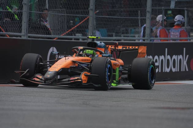 01 05 2026, Miami International Autodrome, Miami, Formula 1 Crypto com Miami Grand Prix 2026 ,in the picture Lando Norris GBR , McLaren Mastercard F1 Team Photo by Hasan Bratic DeFodi Images