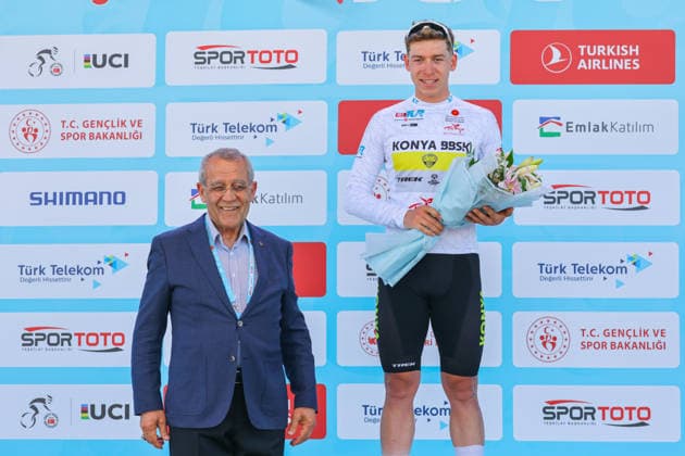 The 61st Presidential Cycling Tour of Turkiye (TUR 2026) has officially begun, starting with its opening stage in the coastal town of Cesme, Izmir. Held under the auspices of the Presidency of the Republic of Türkiye, this prestigious UCI ProSeries race brings together 23 teams and 161 world-class cyclists to compete over eight days, from April 26 to May 3, 2026...The 2026 edition unfolds across routes showcasing some of Türkiye s most striking landscapes. Starting in Cesme, the race follows the Aegean and Mediterranean coastlines, covering stages through Antalya and the southern shores before concluding in the capital, Ankara. Beyond sporting competition, the tour plays a key role in promoting Türkiye s natural and cultural richness on a global stage..This year, the race consists of 8 stages covering approximately 1,200 kilometers. Nearly 20 teams and over 150 riders from around the world are competing, under the coordination of the Turkish Cycling Federation..With the first three stages completed, the pace in the peloton has intensified and the general classification has begun to take shape. Sprint finishes and technically demanding routes have stood out, with the third stage drawing attention for its high tempo and dramatic finale..The third stage of the 61st Presidential Cycling Tour of Türkiye (TUR 2026) was won by Colombian rider Ivan Ramiro Sosa of Equipo Kern Pharma. Covering the 132.7-kilometer Marmaris-Kıran route, Sosa finished in 3 hours, 40 minutes, and 25 seconds. In the summit finish, Australian rider Sebastian Berwick of Caja Rural-Seguros RGA placed second, while French rider Nicolas Breuillard of TotalEnergies finished third..As the race progresses, challenging climbs and critical time gaps are expected to further heighten the excitement. The tour continues to deliver a compelling blend of elite competition and global vis Copyright: RizaxOzel 19081495