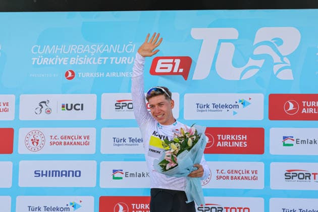 The 61st Presidential Cycling Tour of Turkiye (TUR 2026) has officially begun, starting with its opening stage in the coastal town of Cesme, Izmir. Held under the auspices of the Presidency of the Republic of Türkiye, this prestigious UCI ProSeries race brings together 23 teams and 161 world-class cyclists to compete over eight days, from April 26 to May 3, 2026...The 2026 edition unfolds across routes showcasing some of Türkiye s most striking landscapes. Starting in Cesme, the race follows the Aegean and Mediterranean coastlines, covering stages through Antalya and the southern shores before concluding in the capital, Ankara. Beyond sporting competition, the tour plays a key role in promoting Türkiye s natural and cultural richness on a global stage..This year, the race consists of 8 stages covering approximately 1,200 kilometers. Nearly 20 teams and over 150 riders from around the world are competing, under the coordination of the Turkish Cycling Federation..With the first three stages completed, the pace in the peloton has intensified and the general classification has begun to take shape. Sprint finishes and technically demanding routes have stood out, with the third stage drawing attention for its high tempo and dramatic finale..The third stage of the 61st Presidential Cycling Tour of Türkiye (TUR 2026) was won by Colombian rider Ivan Ramiro Sosa of Equipo Kern Pharma. Covering the 132.7-kilometer Marmaris-Kıran route, Sosa finished in 3 hours, 40 minutes, and 25 seconds. In the summit finish, Australian rider Sebastian Berwick of Caja Rural-Seguros RGA placed second, while French rider Nicolas Breuillard of TotalEnergies finished third..As the race progresses, challenging climbs and critical time gaps are expected to further heighten the excitement. The tour continues to deliver a compelling blend of elite competition and global vis Copyright: RizaxOzel 19081497