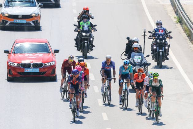 The 61st Presidential Cycling Tour of Turkiye (TUR 2026) has officially begun, starting with its opening stage in the coastal town of Cesme, Izmir. Held under the auspices of the Presidency of the Republic of Türkiye, this prestigious UCI ProSeries race brings together 23 teams and 161 world-class cyclists to compete over eight days, from April 26 to May 3, 2026...The 2026 edition unfolds across routes showcasing some of Türkiye s most striking landscapes. Starting in Cesme, the race follows the Aegean and Mediterranean coastlines, covering stages through Antalya and the southern shores before concluding in the capital, Ankara. Beyond sporting competition, the tour plays a key role in promoting Türkiye s natural and cultural richness on a global stage..This year, the race consists of 8 stages covering approximately 1,200 kilometers. Nearly 20 teams and over 150 riders from around the world are competing, under the coordination of the Turkish Cycling Federation..With the first three stages completed, the pace in the peloton has intensified and the general classification has begun to take shape. Sprint finishes and technically demanding routes have stood out, with the third stage drawing attention for its high tempo and dramatic finale..The third stage of the 61st Presidential Cycling Tour of Türkiye (TUR 2026) was won by Colombian rider Ivan Ramiro Sosa of Equipo Kern Pharma. Covering the 132.7-kilometer Marmaris-Kıran route, Sosa finished in 3 hours, 40 minutes, and 25 seconds. In the summit finish, Australian rider Sebastian Berwick of Caja Rural-Seguros RGA placed second, while French rider Nicolas Breuillard of TotalEnergies finished third..As the race progresses, challenging climbs and critical time gaps are expected to further heighten the excitement. The tour continues to deliver a compelling blend of elite competition and global vis Copyright: RizaxOzel 19081516