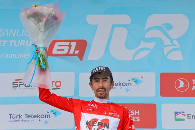 The 61st Presidential Cycling Tour of Turkiye (TUR 2026) has officially begun, starting with its opening stage in the coastal town of Cesme, Izmir. Held under the auspices of the Presidency of the Republic of Türkiye, this prestigious UCI ProSeries race brings together 23 teams and 161 world-class cyclists to compete over eight days, from April 26 to May 3, 2026...The 2026 edition unfolds across routes showcasing some of Türkiye s most striking landscapes. Starting in Cesme, the race follows the Aegean and Mediterranean coastlines, covering stages through Antalya and the southern shores before concluding in the capital, Ankara. Beyond sporting competition, the tour plays a key role in promoting Türkiye s natural and cultural richness on a global stage..This year, the race consists of 8 stages covering approximately 1,200 kilometers. Nearly 20 teams and over 150 riders from around the world are competing, under the coordination of the Turkish Cycling Federation..With the first three stages completed, the pace in the peloton has intensified and the general classification has begun to take shape. Sprint finishes and technically demanding routes have stood out, with the third stage drawing attention for its high tempo and dramatic finale..The third stage of the 61st Presidential Cycling Tour of Türkiye (TUR 2026) was won by Colombian rider Ivan Ramiro Sosa of Equipo Kern Pharma. Covering the 132.7-kilometer Marmaris-KÄÂ±ran route, Sosa finished in 3 hours, 40 minutes, and 25 seconds. In the summit finish, Australian rider Sebastian Berwick of Caja Rural-Seguros RGA placed second, while French rider Nicolas Breuillard of TotalEnergies finished third..As the race progresses, challenging climbs and critical time gaps are expected to further heighten the excitement. The tour continues to deliver a compelling blend of elite competition and global vis Copyright: RizaxOzel 19081528