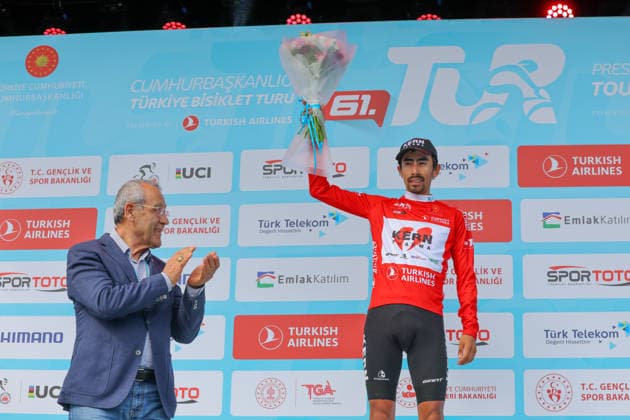 The 61st Presidential Cycling Tour of Turkiye (TUR 2026) has officially begun, starting with its opening stage in the coastal town of Cesme, Izmir. Held under the auspices of the Presidency of the Republic of Türkiye, this prestigious UCI ProSeries race brings together 23 teams and 161 world-class cyclists to compete over eight days, from April 26 to May 3, 2026...The 2026 edition unfolds across routes showcasing some of Türkiye s most striking landscapes. Starting in Cesme, the race follows the Aegean and Mediterranean coastlines, covering stages through Antalya and the southern shores before concluding in the capital, Ankara. Beyond sporting competition, the tour plays a key role in promoting Türkiye s natural and cultural richness on a global stage..This year, the race consists of 8 stages covering approximately 1,200 kilometers. Nearly 20 teams and over 150 riders from around the world are competing, under the coordination of the Turkish Cycling Federation..With the first three stages completed, the pace in the peloton has intensified and the general classification has begun to take shape. Sprint finishes and technically demanding routes have stood out, with the third stage drawing attention for its high tempo and dramatic finale..The third stage of the 61st Presidential Cycling Tour of Türkiye (TUR 2026) was won by Colombian rider Ivan Ramiro Sosa of Equipo Kern Pharma. Covering the 132.7-kilometer Marmaris-KÄÂ±ran route, Sosa finished in 3 hours, 40 minutes, and 25 seconds. In the summit finish, Australian rider Sebastian Berwick of Caja Rural-Seguros RGA placed second, while French rider Nicolas Breuillard of TotalEnergies finished third..As the race progresses, challenging climbs and critical time gaps are expected to further heighten the excitement. The tour continues to deliver a compelling blend of elite competition and global vis Copyright: RizaxOzel 19081529