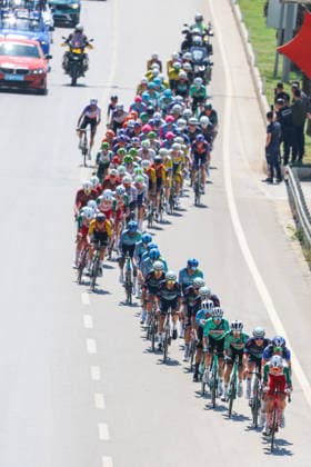 The 61st Presidential Cycling Tour of Turkiye (TUR 2026) has officially begun, starting with its opening stage in the coastal town of Cesme, Izmir. Held under the auspices of the Presidency of the Republic of Türkiye, this prestigious UCI ProSeries race brings together 23 teams and 161 world-class cyclists to compete over eight days, from April 26 to May 3, 2026...The 2026 edition unfolds across routes showcasing some of Türkiye s most striking landscapes. Starting in Cesme, the race follows the Aegean and Mediterranean coastlines, covering stages through Antalya and the southern shores before concluding in the capital, Ankara. Beyond sporting competition, the tour plays a key role in promoting Türkiye s natural and cultural richness on a global stage..This year, the race consists of 8 stages covering approximately 1,200 kilometers. Nearly 20 teams and over 150 riders from around the world are competing, under the coordination of the Turkish Cycling Federation..With the first three stages completed, the pace in the peloton has intensified and the general classification has begun to take shape. Sprint finishes and technically demanding routes have stood out, with the third stage drawing attention for its high tempo and dramatic finale..The third stage of the 61st Presidential Cycling Tour of Türkiye (TUR 2026) was won by Colombian rider Ivan Ramiro Sosa of Equipo Kern Pharma. Covering the 132.7-kilometer Marmaris-KÄÂ±ran route, Sosa finished in 3 hours, 40 minutes, and 25 seconds. In the summit finish, Australian rider Sebastian Berwick of Caja Rural-Seguros RGA placed second, while French rider Nicolas Breuillard of TotalEnergies finished third..As the race progresses, challenging climbs and critical time gaps are expected to further heighten the excitement. The tour continues to deliver a compelling blend of elite competition and global vis Copyright: RizaxOzel 19081537