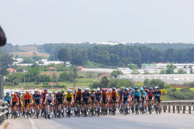 The 61st Presidential Cycling Tour of Turkiye (TUR 2026) has officially begun, starting with its opening stage in the coastal town of Cesme, Izmir. Held under the auspices of the Presidency of the Republic of Türkiye, this prestigious UCI ProSeries race brings together 23 teams and 161 world-class cyclists to compete over eight days, from April 26 to May 3, 2026...The 2026 edition unfolds across routes showcasing some of Türkiye s most striking landscapes. Starting in Cesme, the race follows the Aegean and Mediterranean coastlines, covering stages through Antalya and the southern shores before concluding in the capital, Ankara. Beyond sporting competition, the tour plays a key role in promoting Türkiye s natural and cultural richness on a global stage..This year, the race consists of 8 stages covering approximately 1,200 kilometers. Nearly 20 teams and over 150 riders from around the world are competing, under the coordination of the Turkish Cycling Federation..With the first three stages completed, the pace in the peloton has intensified and the general classification has begun to take shape. Sprint finishes and technically demanding routes have stood out, with the third stage drawing attention for its high tempo and dramatic finale..The third stage of the 61st Presidential Cycling Tour of Türkiye (TUR 2026) was won by Colombian rider Ivan Ramiro Sosa of Equipo Kern Pharma. Covering the 132.7-kilometer Marmaris-KÄÂ±ran route, Sosa finished in 3 hours, 40 minutes, and 25 seconds. In the summit finish, Australian rider Sebastian Berwick of Caja Rural-Seguros RGA placed second, while French rider Nicolas Breuillard of TotalEnergies finished third..As the race progresses, challenging climbs and critical time gaps are expected to further heighten the excitement. The tour continues to deliver a compelling blend of elite competition and global vis Copyright: RizaxOzel 19081546