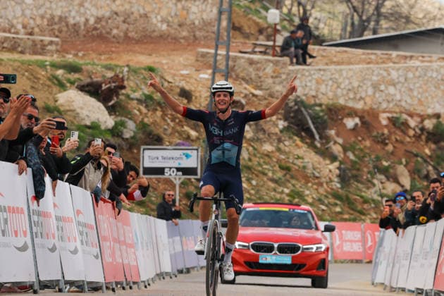 The 61st Presidential Cycling Tour of Turkiye (TUR 2026) has officially begun, starting with its opening stage in the coastal town of Cesme, Izmir. Held under the auspices of the Presidency of the Republic of Türkiye, this prestigious UCI ProSeries race brings together 23 teams and 161 world-class cyclists to compete over eight days, from April 26 to May 3, 2026...The 2026 edition unfolds across routes showcasing some of Türkiye s most striking landscapes. Starting in Cesme, the race follows the Aegean and Mediterranean coastlines, covering stages through Antalya and the southern shores before concluding in the capital, Ankara. Beyond sporting competition, the tour plays a key role in promoting Türkiye s natural and cultural richness on a global stage..This year, the race consists of 8 stages covering approximately 1,200 kilometers. Nearly 20 teams and over 150 riders from around the world are competing, under the coordination of the Turkish Cycling Federation..With the first three stages completed, the pace in the peloton has intensified and the general classification has begun to take shape. Sprint finishes and technically demanding routes have stood out, with the third stage drawing attention for its high tempo and dramatic finale..The third stage of the 61st Presidential Cycling Tour of Türkiye (TUR 2026) was won by Colombian rider Ivan Ramiro Sosa of Equipo Kern Pharma. Covering the 132.7-kilometer Marmaris-KÄÂ±ran route, Sosa finished in 3 hours, 40 minutes, and 25 seconds. In the summit finish, Australian rider Sebastian Berwick of Caja Rural-Seguros RGA placed second, while French rider Nicolas Breuillard of TotalEnergies finished third..As the race progresses, challenging climbs and critical time gaps are expected to further heighten the excitement. The tour continues to deliver a compelling blend of elite competition and global vis Copyright: RizaxOzel 19081548