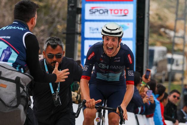 The 61st Presidential Cycling Tour of Turkiye (TUR 2026) has officially begun, starting with its opening stage in the coastal town of Cesme, Izmir. Held under the auspices of the Presidency of the Republic of Türkiye, this prestigious UCI ProSeries race brings together 23 teams and 161 world-class cyclists to compete over eight days, from April 26 to May 3, 2026...The 2026 edition unfolds across routes showcasing some of Türkiye s most striking landscapes. Starting in Cesme, the race follows the Aegean and Mediterranean coastlines, covering stages through Antalya and the southern shores before concluding in the capital, Ankara. Beyond sporting competition, the tour plays a key role in promoting Türkiye s natural and cultural richness on a global stage..This year, the race consists of 8 stages covering approximately 1,200 kilometers. Nearly 20 teams and over 150 riders from around the world are competing, under the coordination of the Turkish Cycling Federation..With the first three stages completed, the pace in the peloton has intensified and the general classification has begun to take shape. Sprint finishes and technically demanding routes have stood out, with the third stage drawing attention for its high tempo and dramatic finale..The third stage of the 61st Presidential Cycling Tour of Türkiye (TUR 2026) was won by Colombian rider Ivan Ramiro Sosa of Equipo Kern Pharma. Covering the 132.7-kilometer Marmaris-KÄÂ±ran route, Sosa finished in 3 hours, 40 minutes, and 25 seconds. In the summit finish, Australian rider Sebastian Berwick of Caja Rural-Seguros RGA placed second, while French rider Nicolas Breuillard of TotalEnergies finished third..As the race progresses, challenging climbs and critical time gaps are expected to further heighten the excitement. The tour continues to deliver a compelling blend of elite competition and global vis Copyright: RizaxOzel 19081557