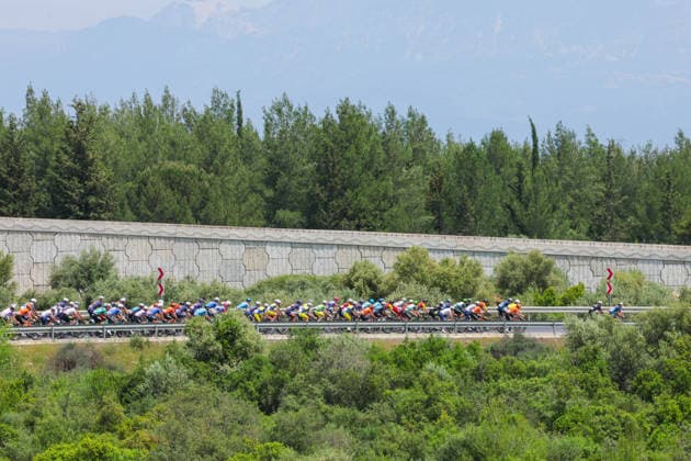 The 61st Presidential Cycling Tour of Turkiye (TUR 2026) has officially begun, starting with its opening stage in the coastal town of Cesme, Izmir. Held under the auspices of the Presidency of the Republic of Türkiye, this prestigious UCI ProSeries race brings together 23 teams and 161 world-class cyclists to compete over eight days, from April 26 to May 3, 2026...The 2026 edition unfolds across routes showcasing some of Türkiye s most striking landscapes. Starting in Cesme, the race follows the Aegean and Mediterranean coastlines, covering stages through Antalya and the southern shores before concluding in the capital, Ankara. Beyond sporting competition, the tour plays a key role in promoting Türkiye s natural and cultural richness on a global stage..This year, the race consists of 8 stages covering approximately 1,200 kilometers. Nearly 20 teams and over 150 riders from around the world are competing, under the coordination of the Turkish Cycling Federation..With the first three stages completed, the pace in the peloton has intensified and the general classification has begun to take shape. Sprint finishes and technically demanding routes have stood out, with the third stage drawing attention for its high tempo and dramatic finale..The third stage of the 61st Presidential Cycling Tour of Türkiye (TUR 2026) was won by Colombian rider Ivan Ramiro Sosa of Equipo Kern Pharma. Covering the 132.7-kilometer Marmaris-KÄÂ±ran route, Sosa finished in 3 hours, 40 minutes, and 25 seconds. In the summit finish, Australian rider Sebastian Berwick of Caja Rural-Seguros RGA placed second, while French rider Nicolas Breuillard of TotalEnergies finished third..As the race progresses, challenging climbs and critical time gaps are expected to further heighten the excitement. The tour continues to deliver a compelling blend of elite competition and global vis Copyright: RizaxOzel 19081561