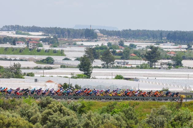 The 61st Presidential Cycling Tour of Turkiye (TUR 2026) has officially begun, starting with its opening stage in the coastal town of Cesme, Izmir. Held under the auspices of the Presidency of the Republic of Türkiye, this prestigious UCI ProSeries race brings together 23 teams and 161 world-class cyclists to compete over eight days, from April 26 to May 3, 2026...The 2026 edition unfolds across routes showcasing some of Türkiye s most striking landscapes. Starting in Cesme, the race follows the Aegean and Mediterranean coastlines, covering stages through Antalya and the southern shores before concluding in the capital, Ankara. Beyond sporting competition, the tour plays a key role in promoting Türkiye s natural and cultural richness on a global stage..This year, the race consists of 8 stages covering approximately 1,200 kilometers. Nearly 20 teams and over 150 riders from around the world are competing, under the coordination of the Turkish Cycling Federation..With the first three stages completed, the pace in the peloton has intensified and the general classification has begun to take shape. Sprint finishes and technically demanding routes have stood out, with the third stage drawing attention for its high tempo and dramatic finale..The third stage of the 61st Presidential Cycling Tour of Türkiye (TUR 2026) was won by Colombian rider Ivan Ramiro Sosa of Equipo Kern Pharma. Covering the 132.7-kilometer Marmaris-KÄÂ±ran route, Sosa finished in 3 hours, 40 minutes, and 25 seconds. In the summit finish, Australian rider Sebastian Berwick of Caja Rural-Seguros RGA placed second, while French rider Nicolas Breuillard of TotalEnergies finished third..As the race progresses, challenging climbs and critical time gaps are expected to further heighten the excitement. The tour continues to deliver a compelling blend of elite competition and global vis Copyright: RizaxOzel 19081565