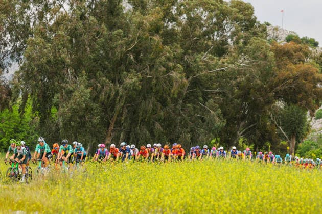 The 61st Presidential Cycling Tour of Turkiye (TUR 2026) has officially begun, starting with its opening stage in the coastal town of Cesme, Izmir. Held under the auspices of the Presidency of the Republic of Türkiye, this prestigious UCI ProSeries race brings together 23 teams and 161 world-class cyclists to compete over eight days, from April 26 to May 3, 2026...The 2026 edition unfolds across routes showcasing some of Türkiye s most striking landscapes. Starting in Cesme, the race follows the Aegean and Mediterranean coastlines, covering stages through Antalya and the southern shores before concluding in the capital, Ankara. Beyond sporting competition, the tour plays a key role in promoting Türkiye s natural and cultural richness on a global stage..This year, the race consists of 8 stages covering approximately 1,200 kilometers. Nearly 20 teams and over 150 riders from around the world are competing, under the coordination of the Turkish Cycling Federation..With the first three stages completed, the pace in the peloton has intensified and the general classification has begun to take shape. Sprint finishes and technically demanding routes have stood out, with the third stage drawing attention for its high tempo and dramatic finale..The third stage of the 61st Presidential Cycling Tour of Türkiye (TUR 2026) was won by Colombian rider Ivan Ramiro Sosa of Equipo Kern Pharma. Covering the 132.7-kilometer Marmaris-KÄÂ±ran route, Sosa finished in 3 hours, 40 minutes, and 25 seconds. In the summit finish, Australian rider Sebastian Berwick of Caja Rural-Seguros RGA placed second, while French rider Nicolas Breuillard of TotalEnergies finished third..As the race progresses, challenging climbs and critical time gaps are expected to further heighten the excitement. The tour continues to deliver a compelling blend of elite competition and global vis Copyright: RizaxOzel 19081568