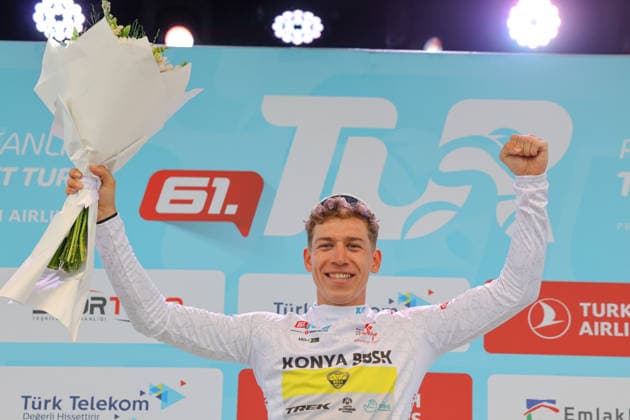 The 61st Presidential Cycling Tour of Turkiye (TUR 2026) has officially begun, starting with its opening stage in the coastal town of Cesme, Izmir. Held under the auspices of the Presidency of the Republic of Türkiye, this prestigious UCI ProSeries race brings together 23 teams and 161 world-class cyclists to compete over eight days, from April 26 to May 3, 2026...The 2026 edition unfolds across routes showcasing some of Türkiye s most striking landscapes. Starting in Cesme, the race follows the Aegean and Mediterranean coastlines, covering stages through Antalya and the southern shores before concluding in the capital, Ankara. Beyond sporting competition, the tour plays a key role in promoting Türkiye s natural and cultural richness on a global stage..This year, the race consists of 8 stages covering approximately 1,200 kilometers. Nearly 20 teams and over 150 riders from around the world are competing, under the coordination of the Turkish Cycling Federation..With the first three stages completed, the pace in the peloton has intensified and the general classification has begun to take shape. Sprint finishes and technically demanding routes have stood out, with the third stage drawing attention for its high tempo and dramatic finale..The third stage of the 61st Presidential Cycling Tour of Türkiye (TUR 2026) was won by Colombian rider Ivan Ramiro Sosa of Equipo Kern Pharma. Covering the 132.7-kilometer Marmaris-KÄÂ±ran route, Sosa finished in 3 hours, 40 minutes, and 25 seconds. In the summit finish, Australian rider Sebastian Berwick of Caja Rural-Seguros RGA placed second, while French rider Nicolas Breuillard of TotalEnergies finished third..As the race progresses, challenging climbs and critical time gaps are expected to further heighten the excitement. The tour continues to deliver a compelling blend of elite competition and global vis Copyright: RizaxOzel 19081570