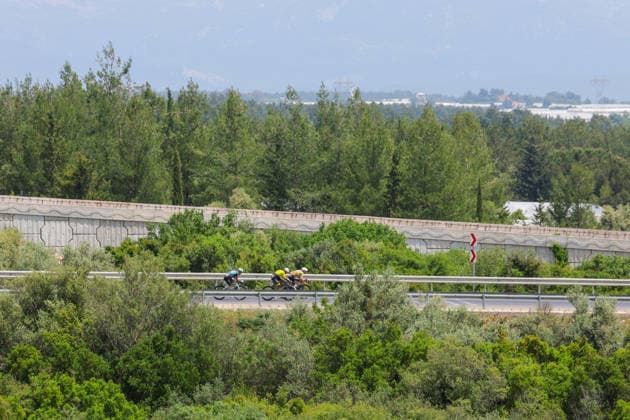 The 61st Presidential Cycling Tour of Turkiye (TUR 2026) has officially begun, starting with its opening stage in the coastal town of Cesme, Izmir. Held under the auspices of the Presidency of the Republic of Türkiye, this prestigious UCI ProSeries race brings together 23 teams and 161 world-class cyclists to compete over eight days, from April 26 to May 3, 2026...The 2026 edition unfolds across routes showcasing some of Türkiye s most striking landscapes. Starting in Cesme, the race follows the Aegean and Mediterranean coastlines, covering stages through Antalya and the southern shores before concluding in the capital, Ankara. Beyond sporting competition, the tour plays a key role in promoting Türkiye s natural and cultural richness on a global stage..This year, the race consists of 8 stages covering approximately 1,200 kilometers. Nearly 20 teams and over 150 riders from around the world are competing, under the coordination of the Turkish Cycling Federation..With the first three stages completed, the pace in the peloton has intensified and the general classification has begun to take shape. Sprint finishes and technically demanding routes have stood out, with the third stage drawing attention for its high tempo and dramatic finale..The third stage of the 61st Presidential Cycling Tour of Türkiye (TUR 2026) was won by Colombian rider Ivan Ramiro Sosa of Equipo Kern Pharma. Covering the 132.7-kilometer Marmaris-Kıran route, Sosa finished in 3 hours, 40 minutes, and 25 seconds. In the summit finish, Australian rider Sebastian Berwick of Caja Rural-Seguros RGA placed second, while French rider Nicolas Breuillard of TotalEnergies finished third..As the race progresses, challenging climbs and critical time gaps are expected to further heighten the excitement. The tour continues to deliver a compelling blend of elite competition and global vis Copyright: RizaxOzel 19081585