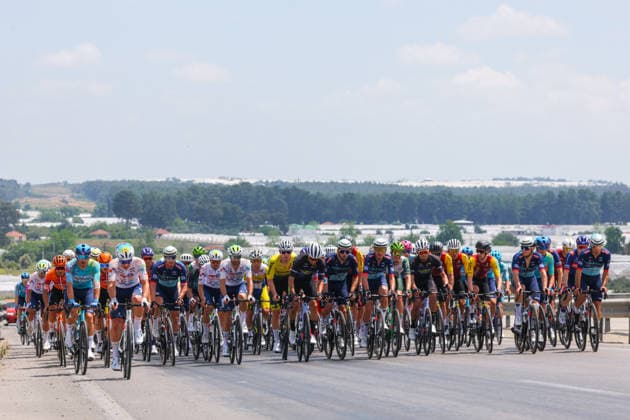 The 61st Presidential Cycling Tour of Turkiye (TUR 2026) has officially begun, starting with its opening stage in the coastal town of Cesme, Izmir. Held under the auspices of the Presidency of the Republic of Türkiye, this prestigious UCI ProSeries race brings together 23 teams and 161 world-class cyclists to compete over eight days, from April 26 to May 3, 2026...The 2026 edition unfolds across routes showcasing some of Türkiye s most striking landscapes. Starting in Cesme, the race follows the Aegean and Mediterranean coastlines, covering stages through Antalya and the southern shores before concluding in the capital, Ankara. Beyond sporting competition, the tour plays a key role in promoting Türkiye s natural and cultural richness on a global stage..This year, the race consists of 8 stages covering approximately 1,200 kilometers. Nearly 20 teams and over 150 riders from around the world are competing, under the coordination of the Turkish Cycling Federation..With the first three stages completed, the pace in the peloton has intensified and the general classification has begun to take shape. Sprint finishes and technically demanding routes have stood out, with the third stage drawing attention for its high tempo and dramatic finale..The third stage of the 61st Presidential Cycling Tour of Türkiye (TUR 2026) was won by Colombian rider Ivan Ramiro Sosa of Equipo Kern Pharma. Covering the 132.7-kilometer Marmaris-Kıran route, Sosa finished in 3 hours, 40 minutes, and 25 seconds. In the summit finish, Australian rider Sebastian Berwick of Caja Rural-Seguros RGA placed second, while French rider Nicolas Breuillard of TotalEnergies finished third..As the race progresses, challenging climbs and critical time gaps are expected to further heighten the excitement. The tour continues to deliver a compelling blend of elite competition and global vis Copyright: RizaxOzel 19081586