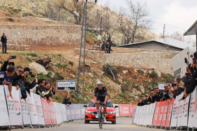 The 61st Presidential Cycling Tour of Turkiye (TUR 2026) has officially begun, starting with its opening stage in the coastal town of Cesme, Izmir. Held under the auspices of the Presidency of the Republic of Türkiye, this prestigious UCI ProSeries race brings together 23 teams and 161 world-class cyclists to compete over eight days, from April 26 to May 3, 2026...The 2026 edition unfolds across routes showcasing some of Türkiye s most striking landscapes. Starting in Cesme, the race follows the Aegean and Mediterranean coastlines, covering stages through Antalya and the southern shores before concluding in the capital, Ankara. Beyond sporting competition, the tour plays a key role in promoting Türkiye s natural and cultural richness on a global stage..This year, the race consists of 8 stages covering approximately 1,200 kilometers. Nearly 20 teams and over 150 riders from around the world are competing, under the coordination of the Turkish Cycling Federation..With the first three stages completed, the pace in the peloton has intensified and the general classification has begun to take shape. Sprint finishes and technically demanding routes have stood out, with the third stage drawing attention for its high tempo and dramatic finale..The third stage of the 61st Presidential Cycling Tour of Türkiye (TUR 2026) was won by Colombian rider Ivan Ramiro Sosa of Equipo Kern Pharma. Covering the 132.7-kilometer Marmaris-Kıran route, Sosa finished in 3 hours, 40 minutes, and 25 seconds. In the summit finish, Australian rider Sebastian Berwick of Caja Rural-Seguros RGA placed second, while French rider Nicolas Breuillard of TotalEnergies finished third..As the race progresses, challenging climbs and critical time gaps are expected to further heighten the excitement. The tour continues to deliver a compelling blend of elite competition and global vis Copyright: RizaxOzel 19081562
