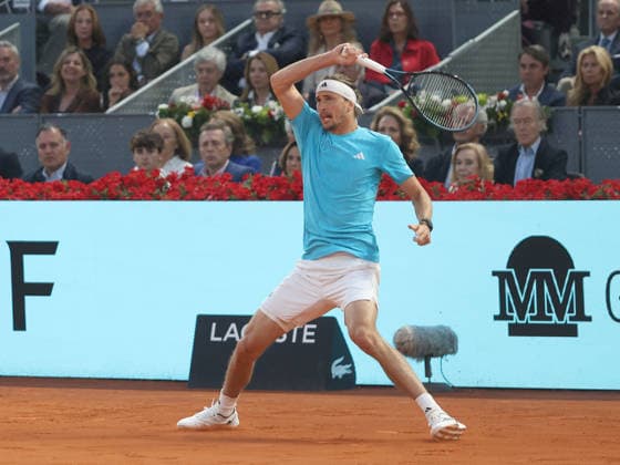 Alberto Simon Alexander Zverev during his Semi Final match of the main draw of the Mutua Madrid Open de Tenis, played at the Caja Magica on May 1, 2026 in Madrid, Spain Copyright: xALBERTOxSIMONx AgenciaxLOFx