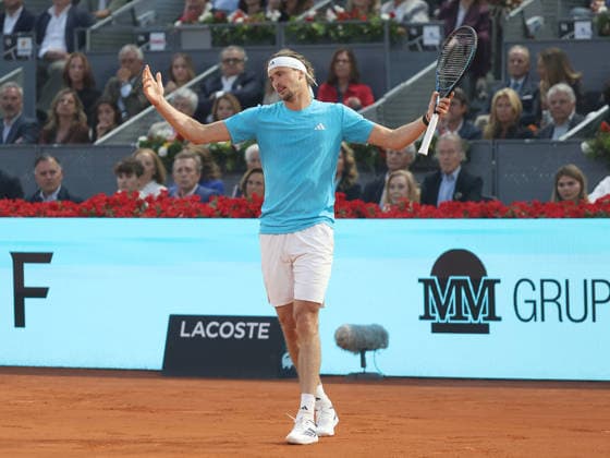Alberto Simon Alexander Zverev during his Semi Final match of the main draw of the Mutua Madrid Open de Tenis, played at the Caja Magica on May 1, 2026 in Madrid, Spain Copyright: xALBERTOxSIMONx AgenciaxLOFx