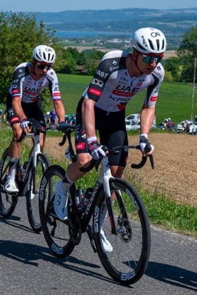Tour de Romandie 2026 : 79th edition of the Tour de Romandie 2026 Orbe - Step 3 01.05.2026, Orbe, Between Villars-sous-Champvent and Baulmes, Tour de Romandie 2026: 79th edition of the Tour de Romandie 2026 - Orbe - Step 3. Charles Vermaerke Kevin (USA, UAE TEAM EMIRATES XRG) during the Tour de Romandie 2026 79th edition of the Tour de Romandie 2026 Orbe - Step 3 on Friday 01.05.2026 at the Between Villars-sous-Champvent and Baulmes in Orbe, Switzerland. Orbe Between Villars-sous-Champvent a Vaud Switzerland Copyright: xMediafabxPhotographyxFabricexDexGasperisx MEDIAFAB-CYCLISME-TDR-ORBE-01.05.2026-CYC_7413