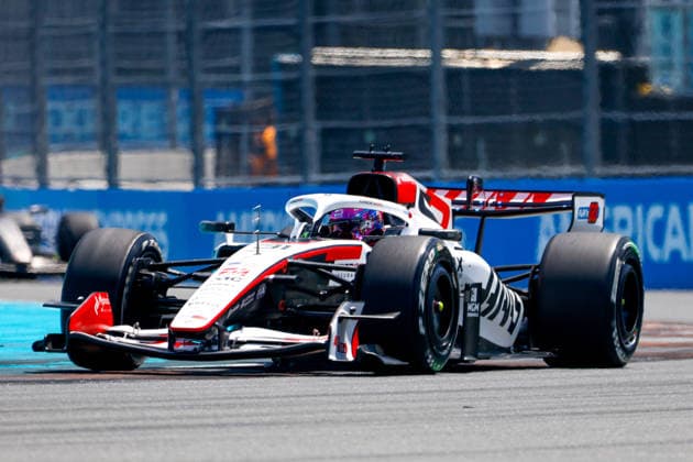 MIAMI GARDENS, FL - MAY 01: Esteban Ocon of France and driver of the (31) TGR Haas F1 Team race car is seen on the track during practice for the F1 Miami Grand Prix on May 01, 2026, at the Miami International Autodrome in Miami Gardens, Florida. (Photo by Chris Arjoon Icon Sportswire) AUTO: MAY 01 F1 Miami Grand Prix EDITORIAL USE ONLY Icon2605010010057